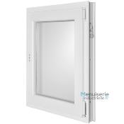 Fenêtre PVC 1 vantail Ht.65 x Lg.40cm oscillo-battant