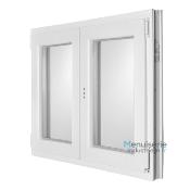 Fenêtre PVC 2 vantaux  Ht.125 x Lg.100cm Oscillo-battante