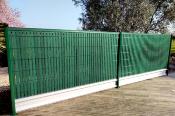 Panneaux de clôture rigides Ht.193 x Lg.250 cm Vert